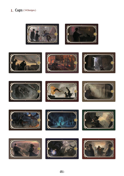 [Official] Lord of the Mysteries Tarot Fugue Collection Cards & Bookmarks