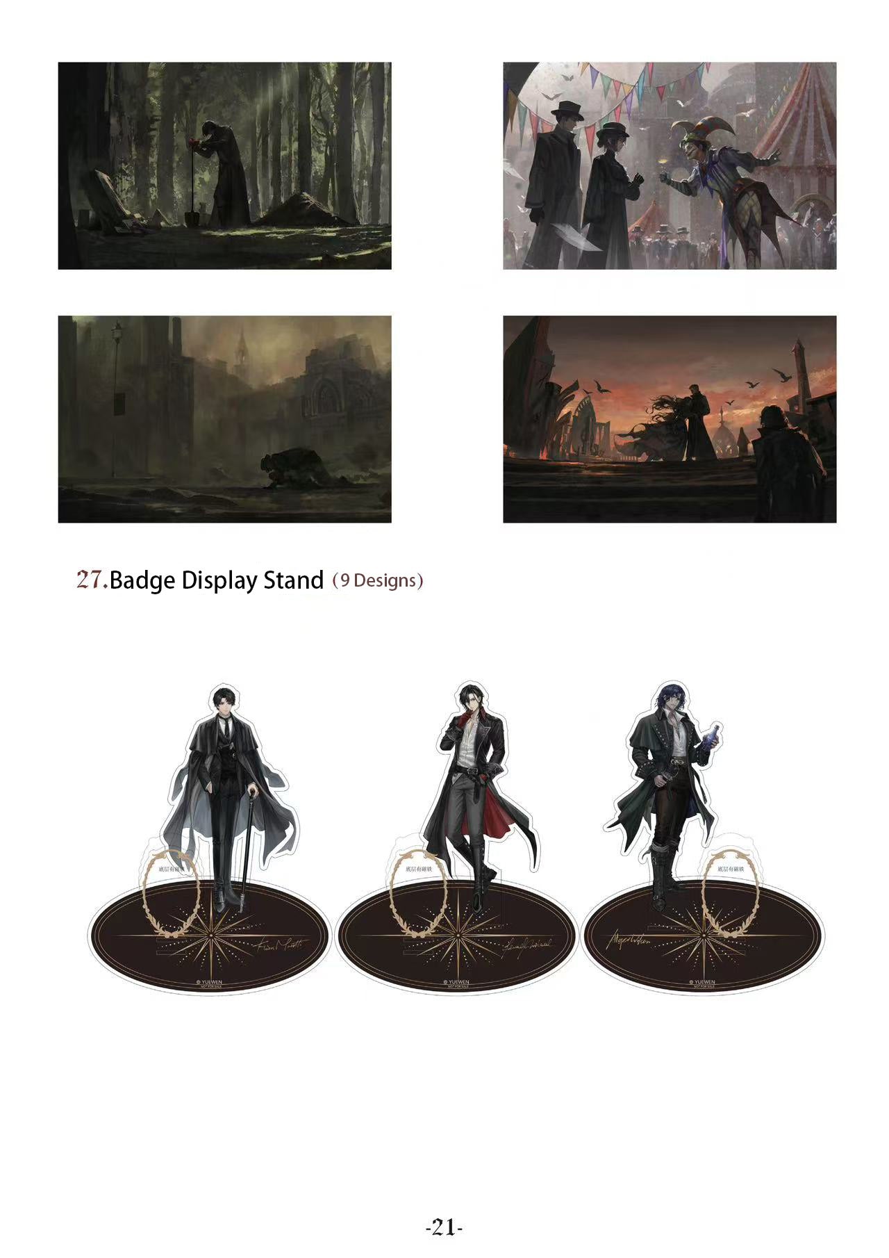 [Official] Lord of the Mysteries Tarot Fugue Collection Cards & Bookmarks