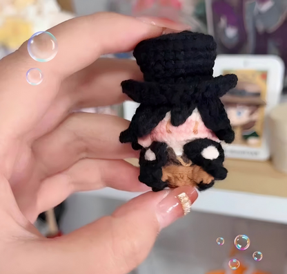 Lord of the Mysteries | Hand-Crocheted Doll 1.97 in (8 Pcs)