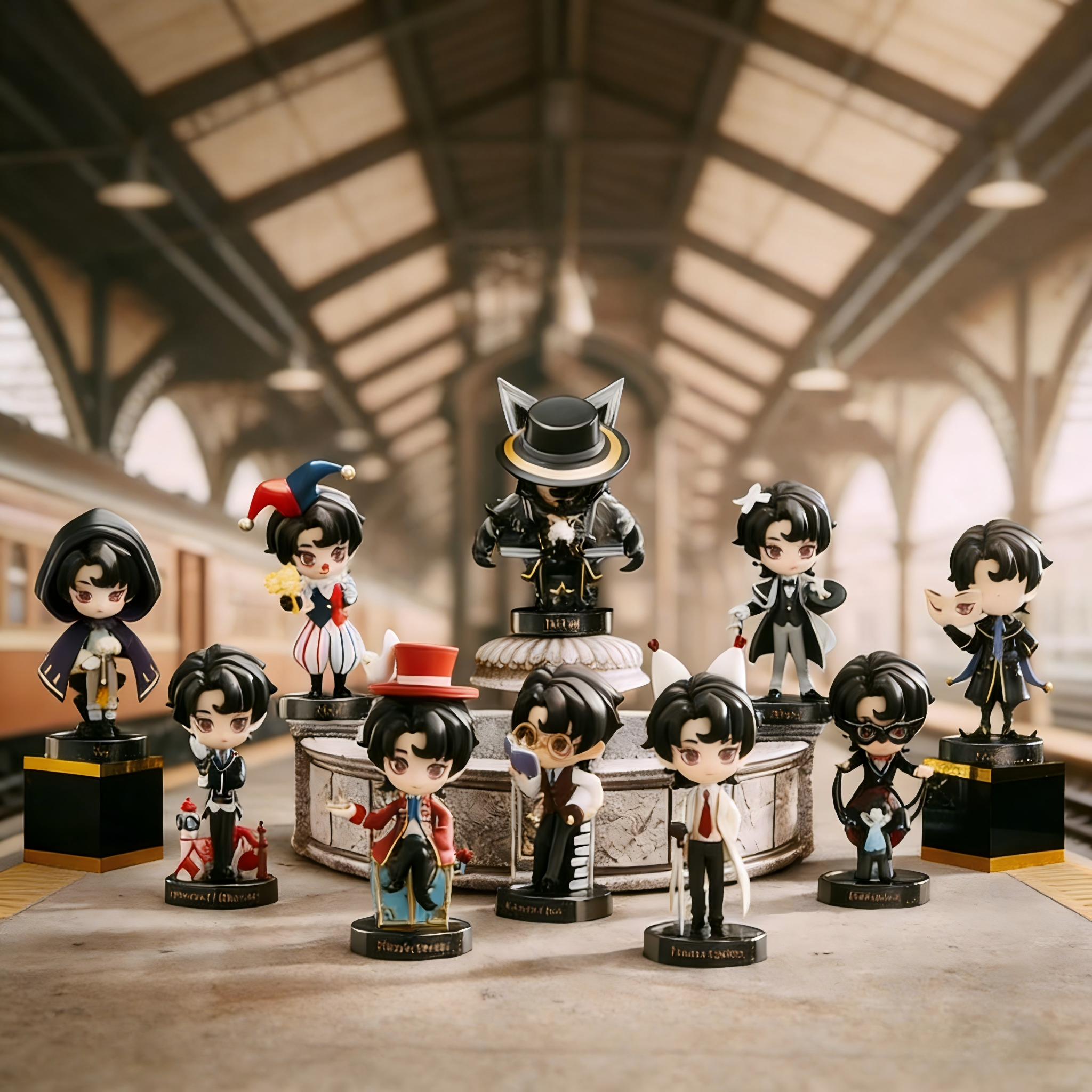 Discover the mystery with The Fool's Pathway blind box(9 pces) from Lord of the Mysteries. Official licensed collectible featuring exclusive character figures. 