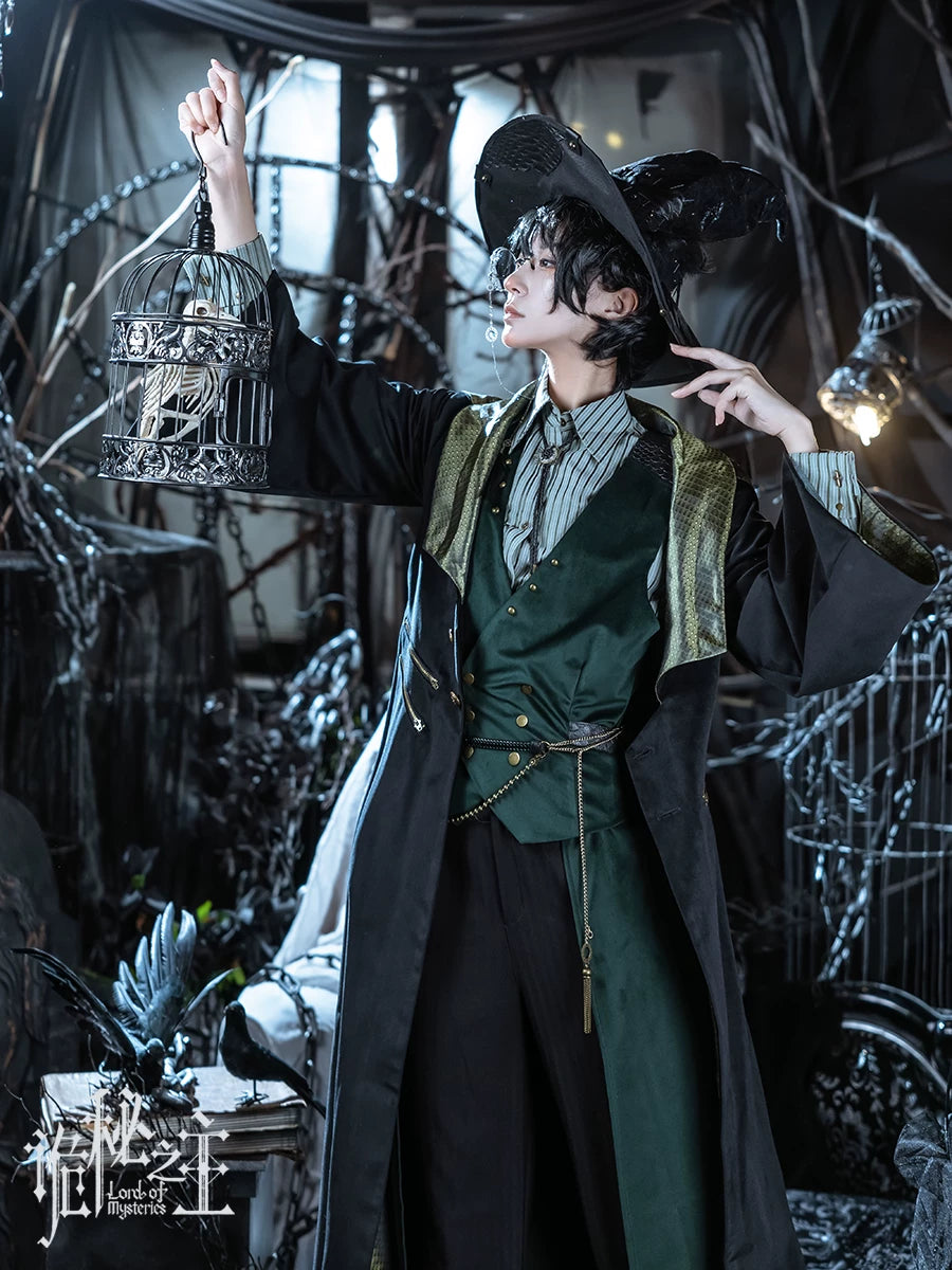 [Official] Lord of the Mysteries x Steam Land | Amon Series Steampunk Wizard Techwear Robe