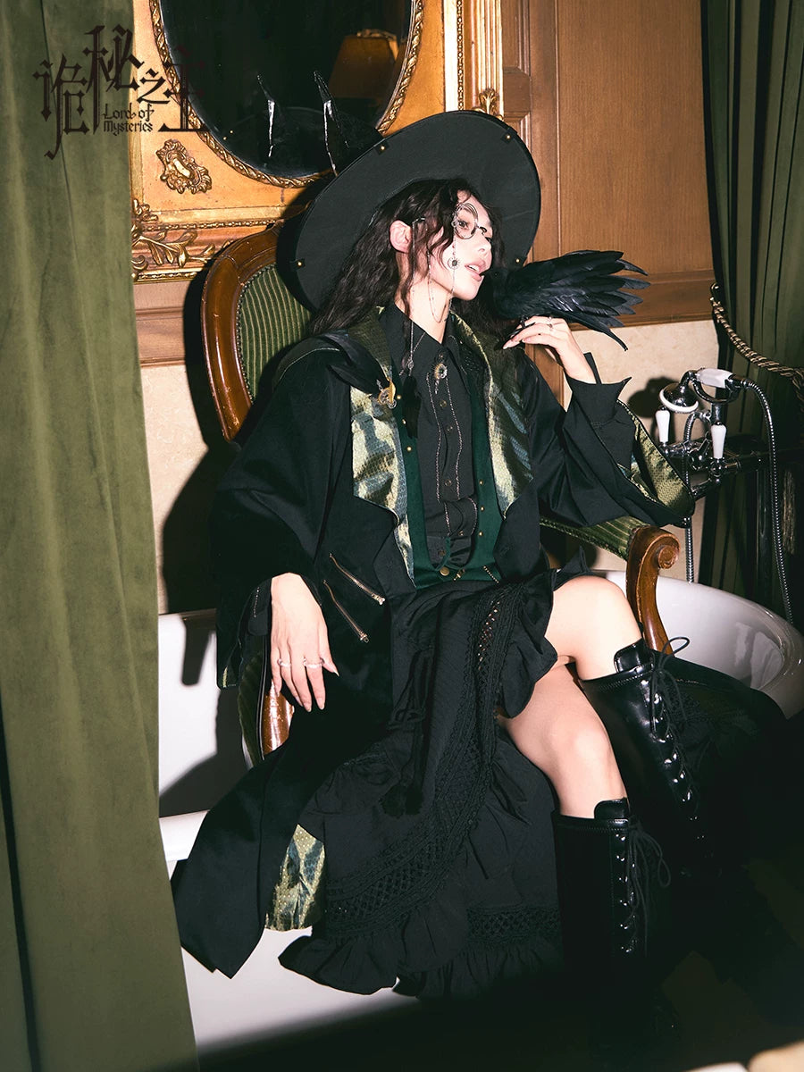 [Official] Lord of the Mysteries x Steam Land | Amon Series Steampunk Wizard Techwear Robe