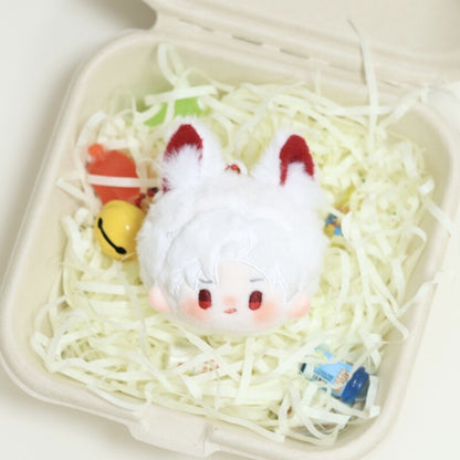 Love and Deepspace Sylus mini plush keychain. 5cm (2")  with exquisite embroidery, soft plush, and metal clasp. 