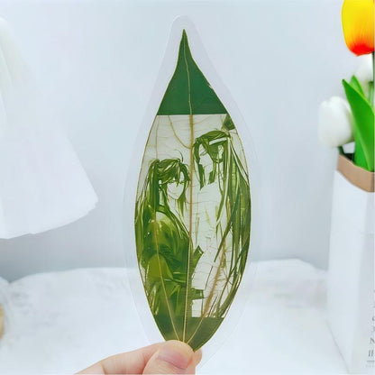 Mo Dao Zu Shi | Wei Wuxian & Lan Wangji Carved Natural Leaf Art Style Four
