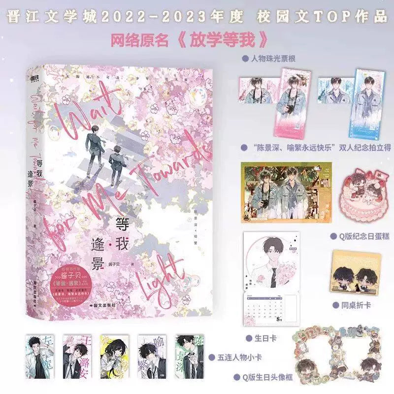 Wait for Me After School official Chinese novel set image 3