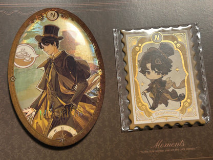 [Official] Lord of Mysteries Moments Series Ichiban Kuji Prize F: Badge & Stamp Set