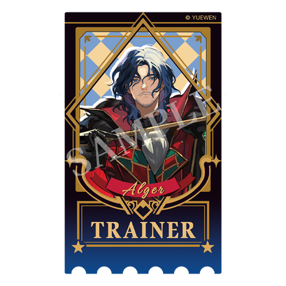 LOTM丨Circus series relief bronzing ticket stub acrylic card