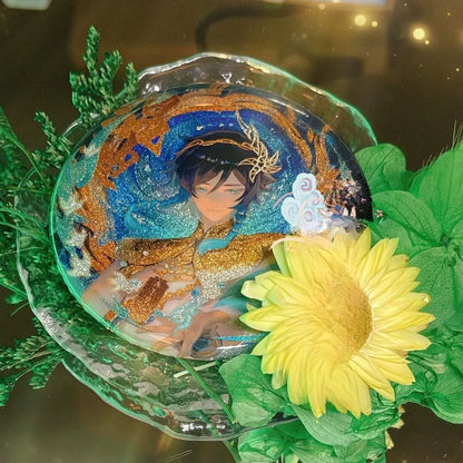 Genshin Impact | Soaring Deity Series Holographic Badges