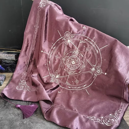 Whispers of the Old Ones | Cthulhu Mythos Tarot Deck & Collector's Artifacts Cthulhu Altar Table Cloth