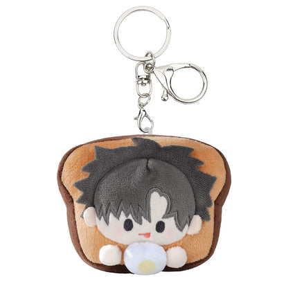 [Official] Link Click | Pull-String Wiggle Plush Mascot (3.94 in) Toast - Cheng Xiaoshi