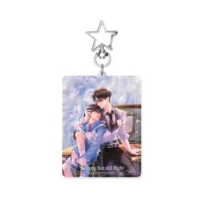 Little Mushroom Dusk Hour acrylic charms and standee image 2