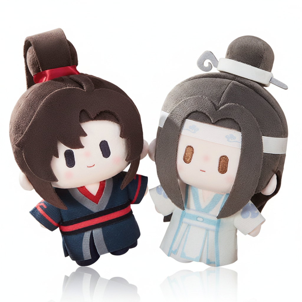 Mo Dao Zu Shi Man Tou Dun Dun Lan Wangji and Wei Wuxian plush doll - product image 1