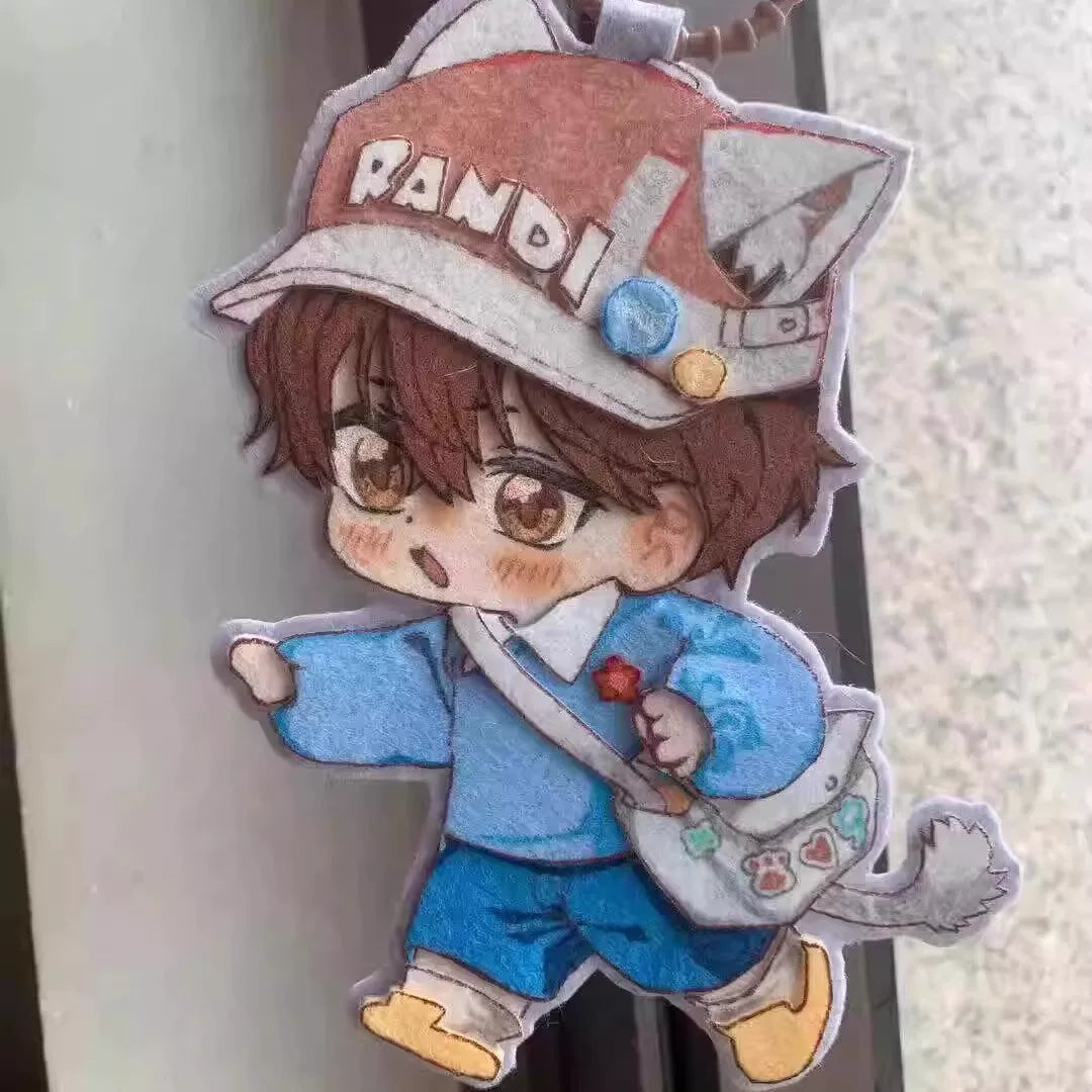 The Fallen Merman Lanbo and Bai Chunian felt keychain charms - image 5