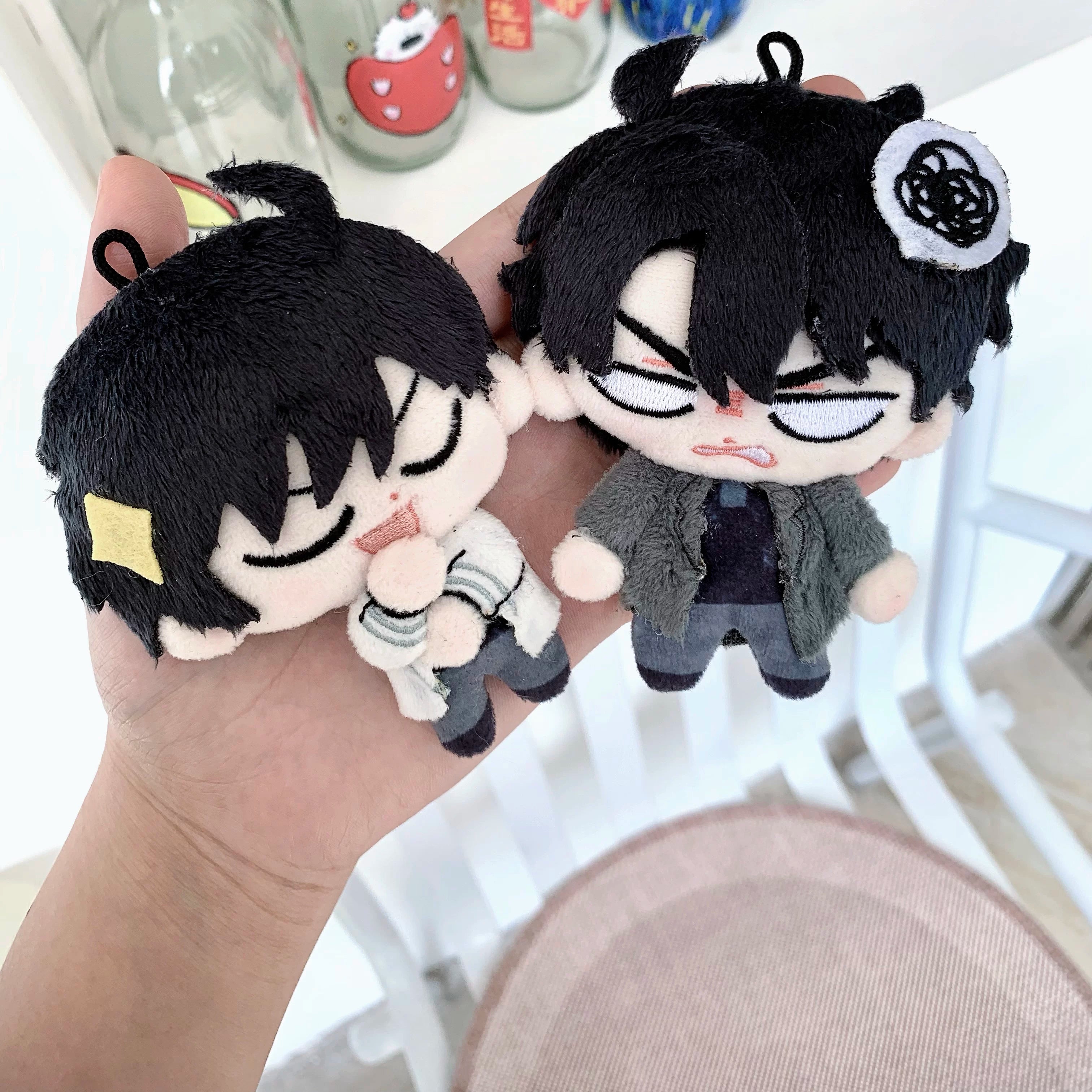Omniscient Reader's Viewpoint Fan Merch 2.5D Cotton Doll Keychain Pendant - Oh Heoheo & Jillingja CP Pair