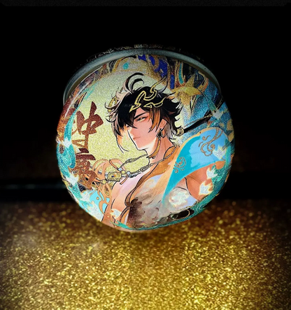 Genshin Impact | Soaring Deity Series Holographic Badges