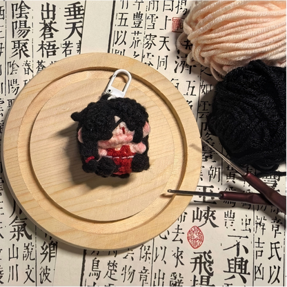 Heaven Official's Blessing (TGCF) | Handmade Crochet Mini Mascot (1.97 in) Hua Cheng