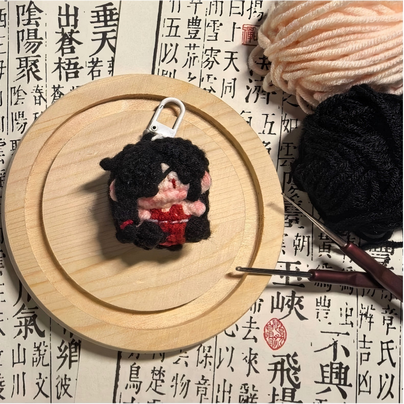 Heaven Official's Blessing (TGCF) | Handmade Crochet Mini Mascot (1.97 in) Hua Cheng