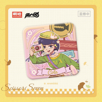 Scissor Seven | Double flashing Character Badges