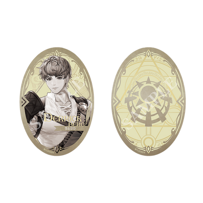 LOTM丨Official painted retro series double flash badge set