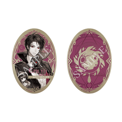 LOTM丨Official painted retro series double flash badge set