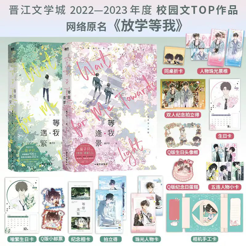 Wait for Me After School official Chinese novel set image 5