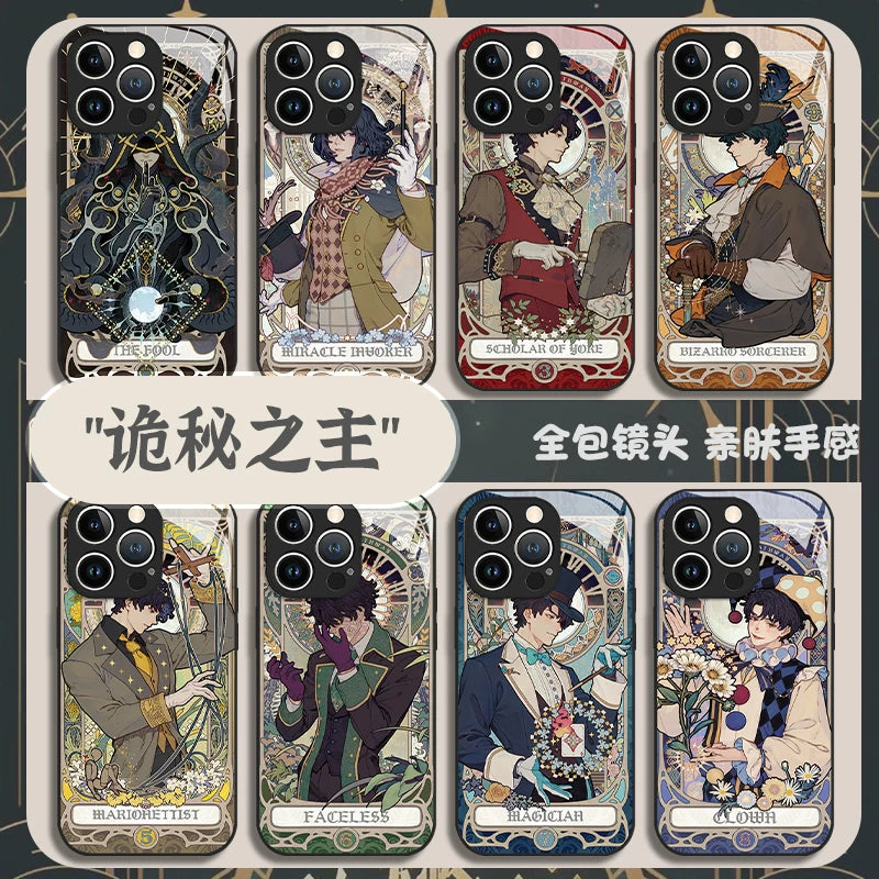 Lord of the Mysteries The Fool glass phone case main image