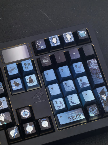 Lord of the Mysteries Amon Metallic Keycap Side View