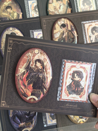 [Official] Lord of Mysteries Moments Series Ichiban Kuji Prize F: Badge & Stamp Set
