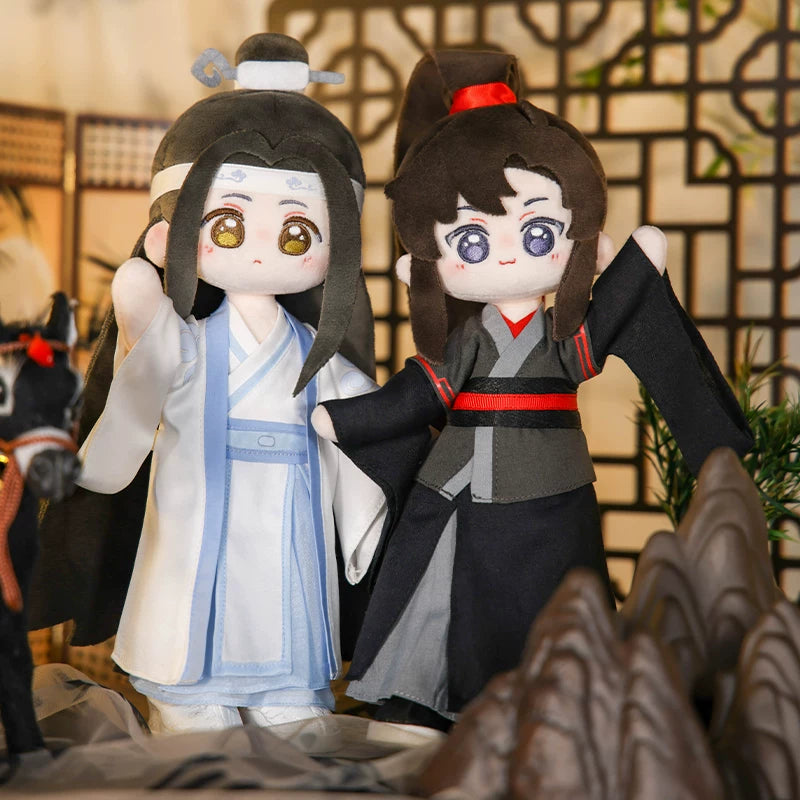 Mo Dao Zu Shi Xie Jun You Wei Wuxian and Lan Wangji cotton doll - product image 2