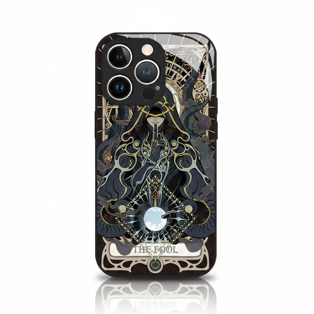 Lord of the Mysteries The Fool glass phone case artwork preview