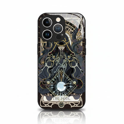 Lord of the Mysteries The Fool glass phone case artwork preview