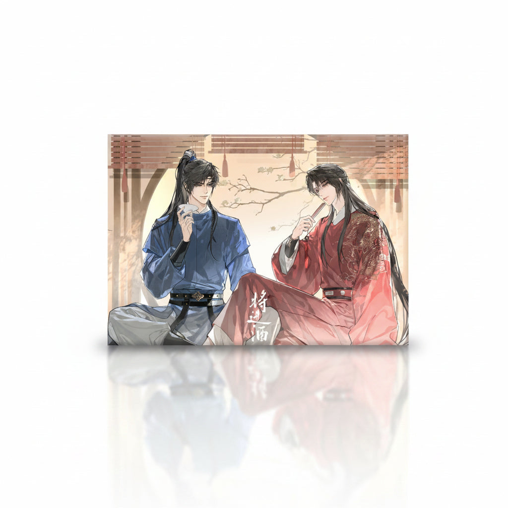 Official Ballad of Sword and Wine Qishang shikishi liquid acrylic charm product image 1