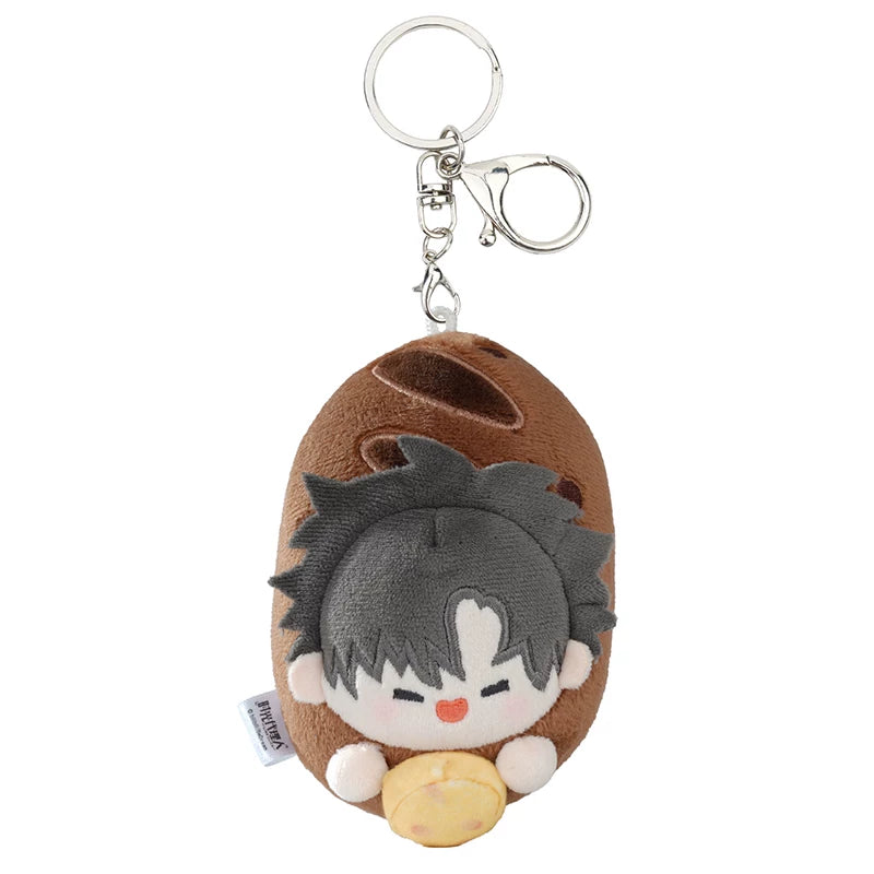 [Official] Link Click | Pull-String Wiggle Plush Mascot (3.94 in) Baguette - Cheng Xiaoshi