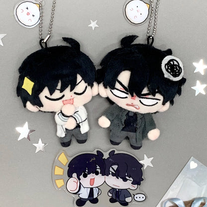 Omniscient Reader's Viewpoint Fan Merch 2.5D Cotton Doll Keychain Pendant - Oh Heoheo & Jillingja CP Pair