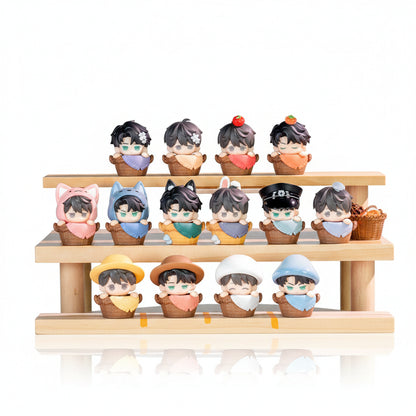 Little Mushroom Moe Meal Box Yoyo Bean figure blind box image 1