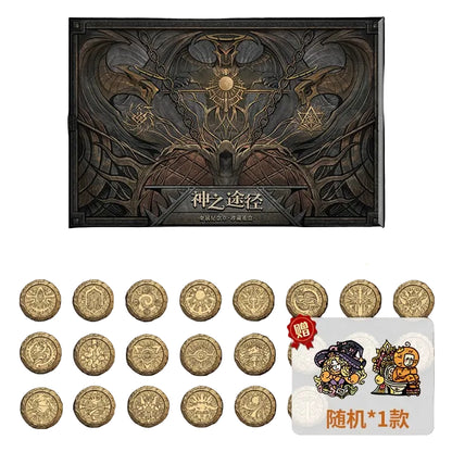 Lord of the Mysteries Blasphemy Cards size or scale reference image