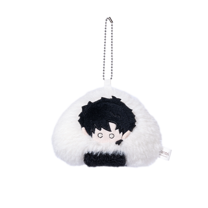 [Official] Link Click | Monochrome Onigiri Mini Plush Mascot (3.54 in) Cheng Xiaoshi