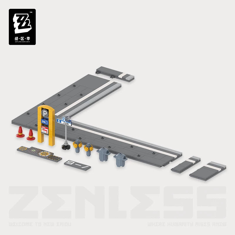 Zenless Zone Zero Official Sixth Street Scene Building Block Set Vol. 1 – Random Play - product image 10