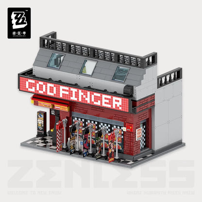 Zenless Zone Zero Official Sixth Street Scene Building Block Set Vol. 1 – Random Play - product image 9