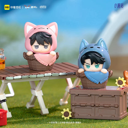 Little Mushroom Moe Meal Box Yoyo Bean figure blind box image 4