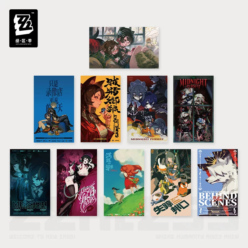 Zenless Zone Zero Official Random Play VHS Poster Collection Vol. 3 – Random Play - product image 1
