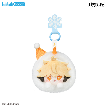 [Official] Link Click | Snowball Series Mini Plush Phone Charm (3.35 in) Xia Fei