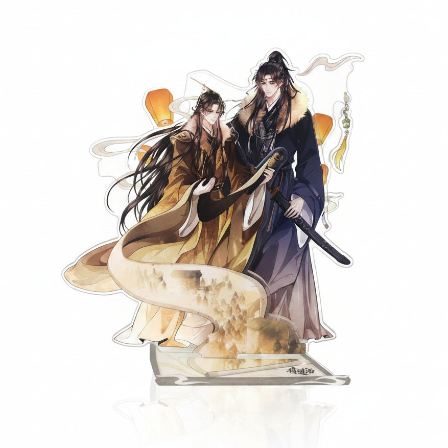 Official Ballad of Sword and Wine Floating Life Scroll shikishi acrylic stand product image 1
