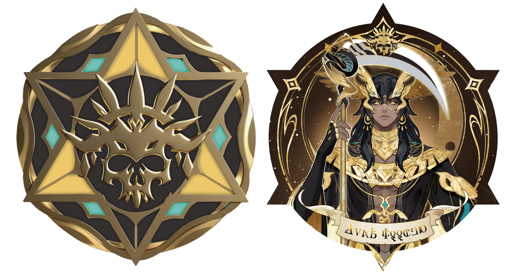 LOTM X Honor of Kings Collab Series Acrylic Photo Card Standee Badges