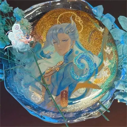 Genshin Impact | Soaring Deity Series Holographic Badges