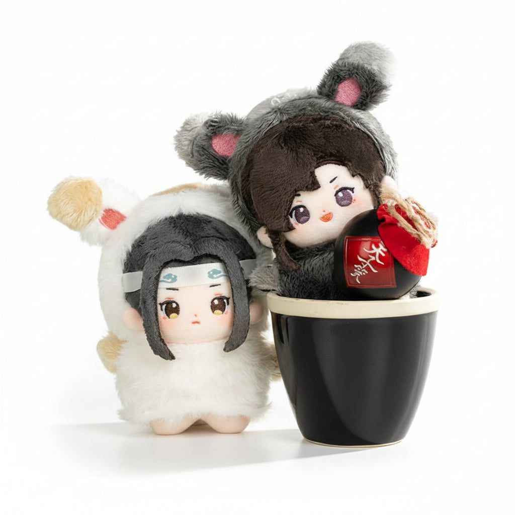 MINIDOLL Mo Dao Zu Shi Lan Wangji Wei Wuxian cotton doll product image 1