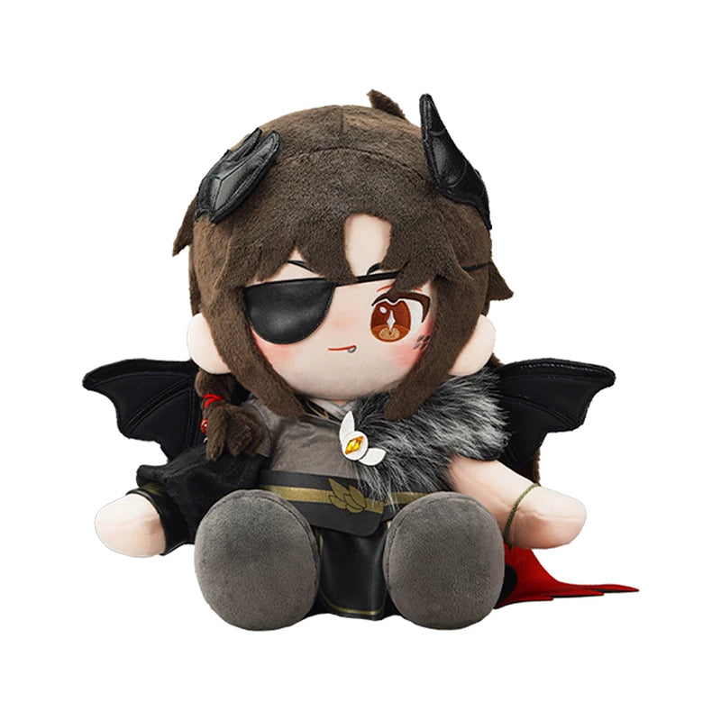 Official MINIDOLL TGCF Angel and Demon Huhu Sitting Plush Doll Demon Hua Cheng display detail
