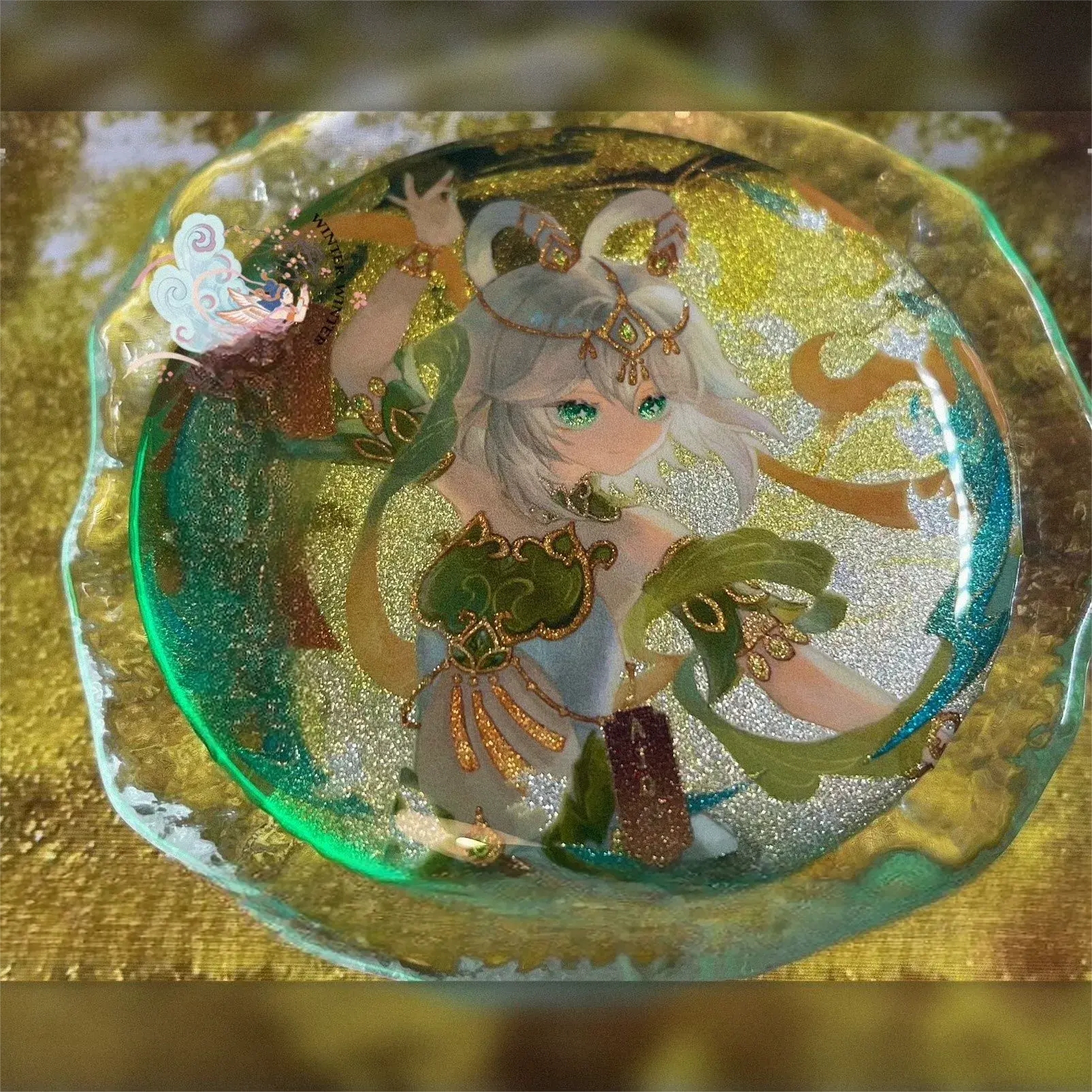 Genshin Impact | Soaring Deity Series Holographic Badges