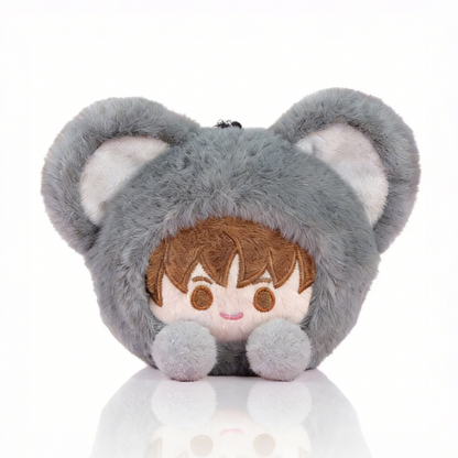 [Official] Cardcaptor Sakura | Mofufusa Fluffy Keychains & Badges & Ita-Bags Syaoran (Keychains)