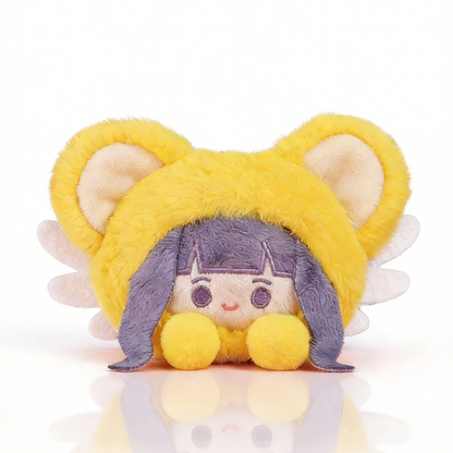 [Official] Cardcaptor Sakura | Mofufusa Fluffy Keychains & Badges & Ita-Bags Tomoyo (Keychains)
